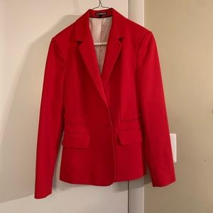 Express Red Blazer Size 4